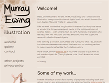 Tablet Screenshot of murrayewing.co.uk